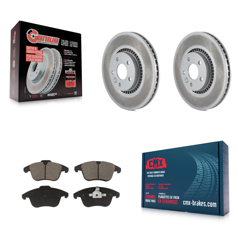 Transit Auto KGC-100440 Disc Brake Kit for 2008-2015 Land Rover LR2 - Front