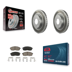 Transit Auto KGC-100441 Disc Brake Kit for 2013-2019 Nissan Sentra - Front