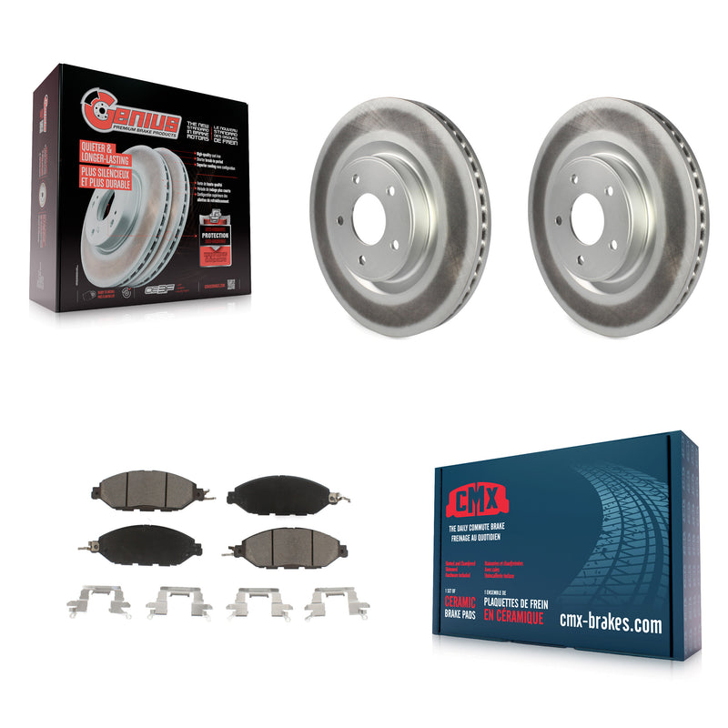 Transit Auto KGC-100459 Disc Brake Kit for 2013-2024 Nissan Murano, INFINITI QX60 and More - Front