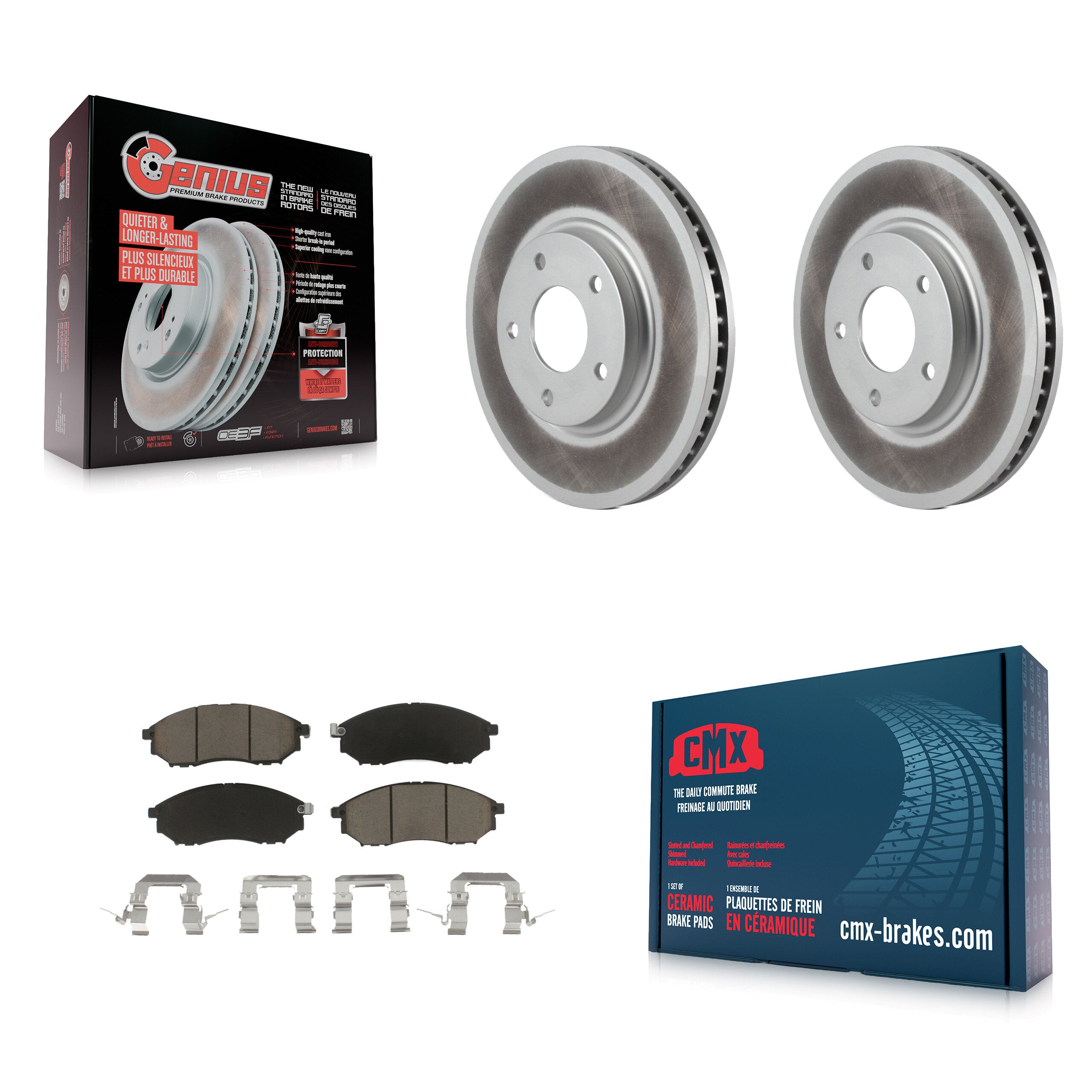 Transit Auto KGC-100461 Disc Brake Kit for 2002-2006 INFINITI M45, INFINITI Q45 - Front