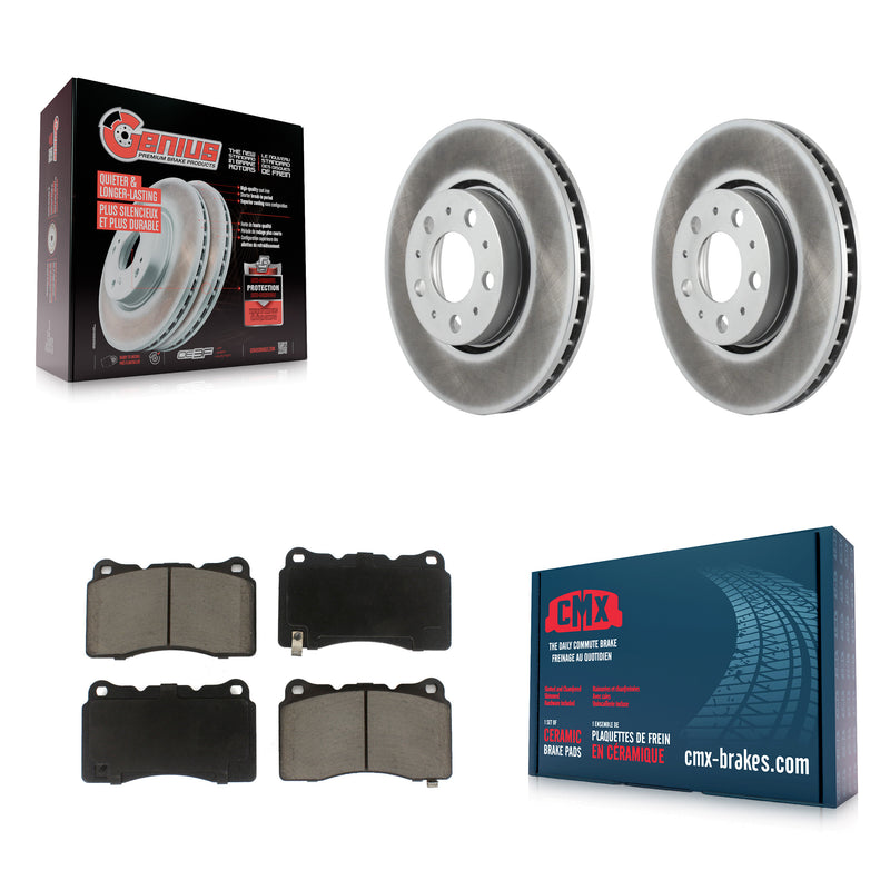 Transit Auto KGC-100475 Disc Brake Kit for 2005-2007 Volvo V70 - Front