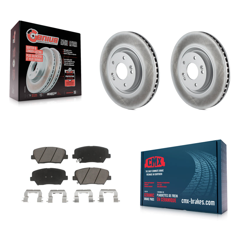Transit Auto KGC-100478 Disc Brake Kit for 2012-2017 Hyundai Azera - Front