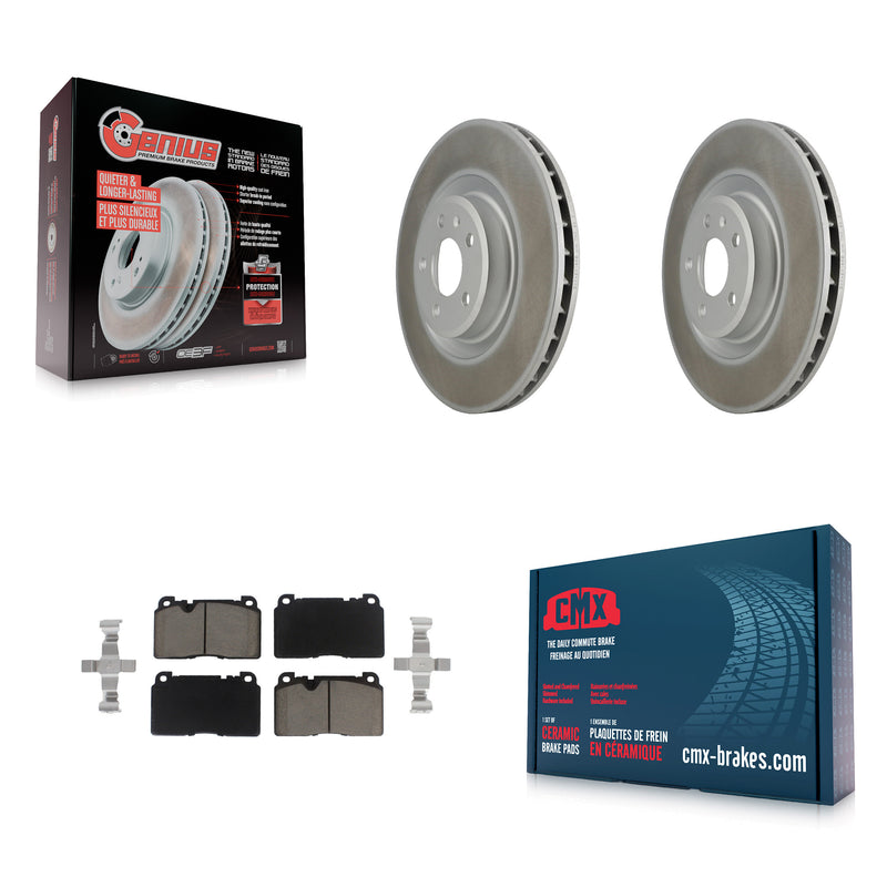 Transit Auto KGC-100480 Disc Brake Kit for 2013-2017 Audi Q5 - Front