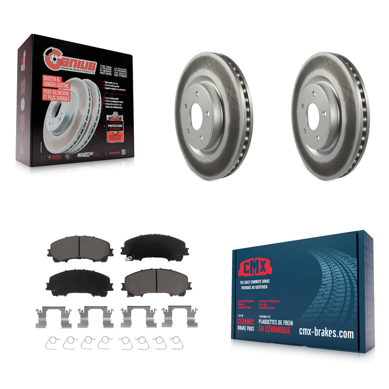 Transit Auto KGC-100501 Disc Brake Kit for 2014-2019 Nissan Rogue - Front