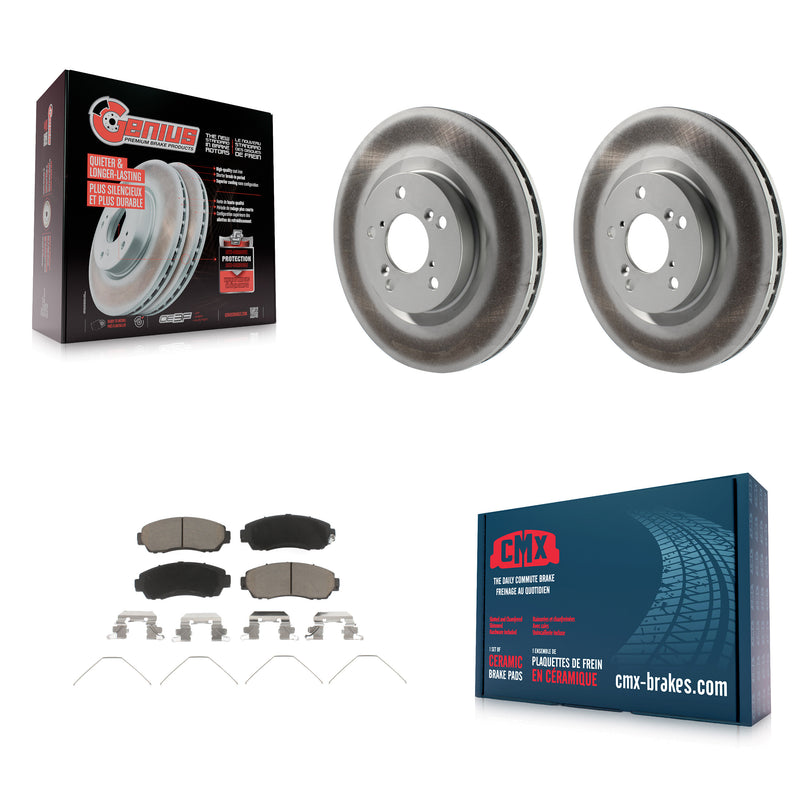 Transit Auto KGC-100504 Disc Brake Kit for 2011-2014 Honda Odyssey - Front