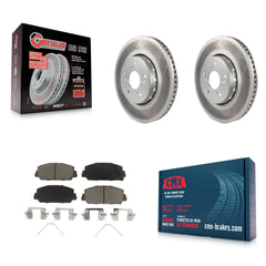 Transit Auto KGC-100512 Disc Brake Kit for 2013-2018 Acura ILX, Acura RDX - Front
