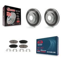 Transit Auto KGC-100517 Disc Brake Kit for 2014-2022 Mazda CX-3, Mazda 3, Mazda 3 Sport - Front