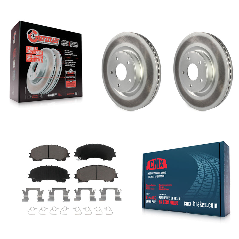 Transit Auto KGC-100521 Disc Brake Kit for 2014-2024 INFINITI Q60, INFINITI QX50, INFINITI Q50 - Front