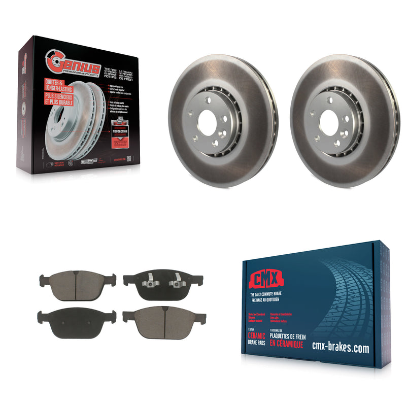 Transit Auto KGC-100524 Disc Brake Kit for 2010-2015 Volvo XC60 - Front