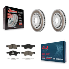Transit Auto KGC-100539 Disc Brake Kit for 2002-2004 Dodge Caravan, Chrysler Voyager - Front
