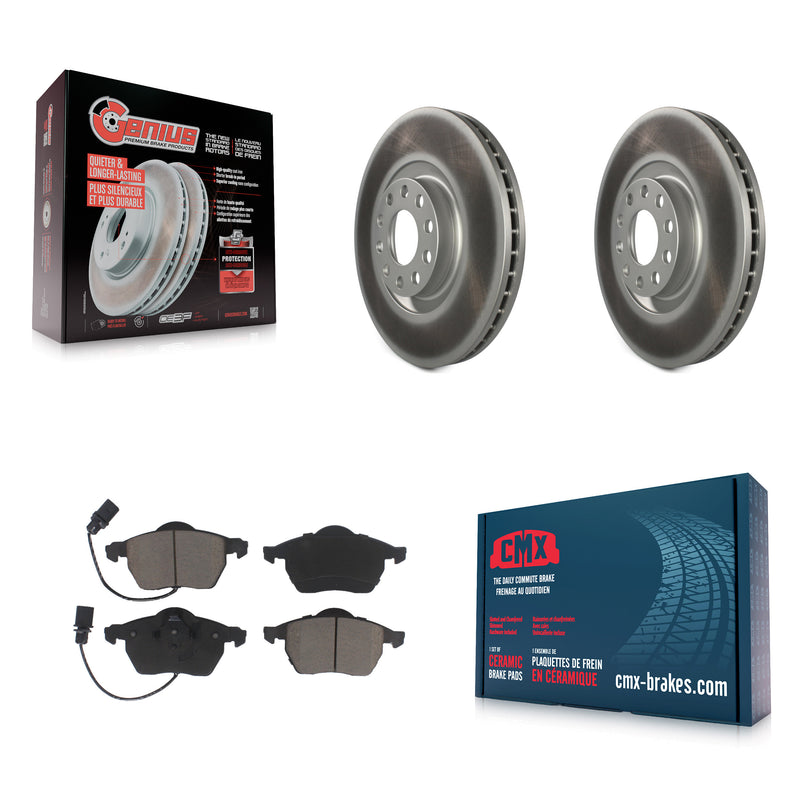 Transit Auto KGC-100546 Disc Brake Kit for 2000-2002 Audi S4, Audi A6 Quattro - Front