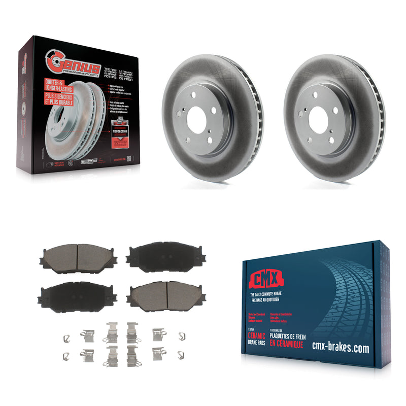 Transit Auto KGC-100575 Disc Brake Kit for 2006-2015 Lexus IS250 - Front