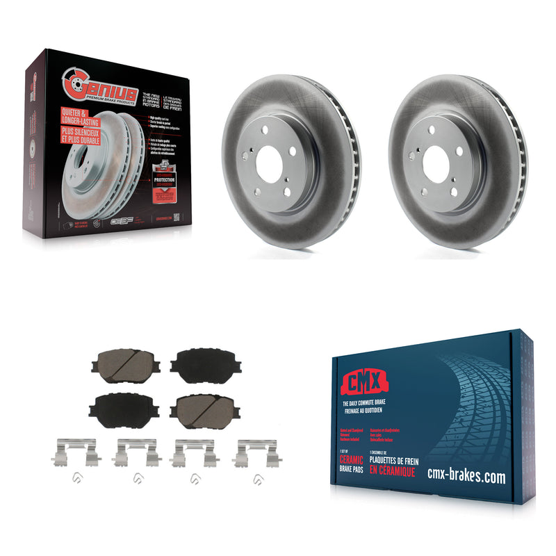 Transit Auto KGC-100576 Disc Brake Kit for 2014-2015 Lexus IS250 - Front