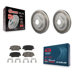 Transit Auto KGC-100582 Disc Brake Kit for 2013-2016 Kia Sorento, Hyundai Santa Fe Sport - Front