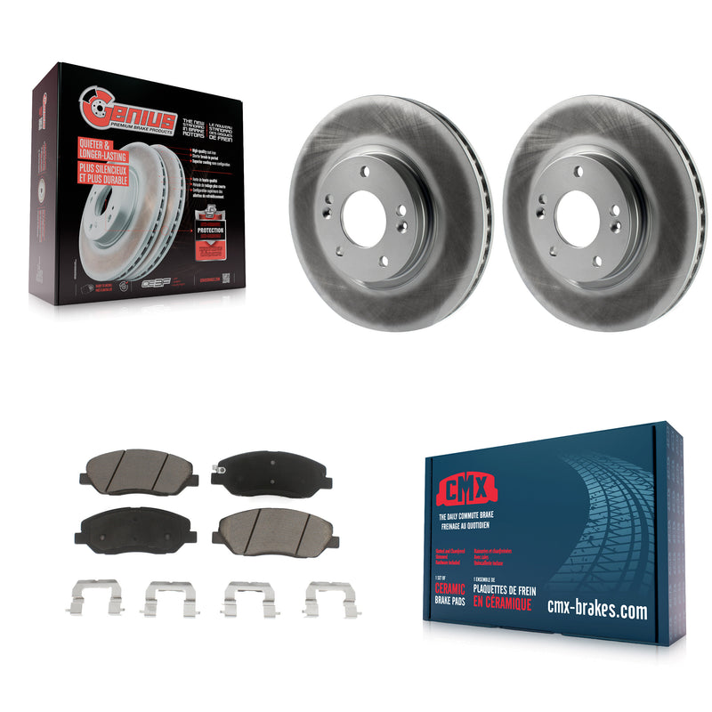 Transit Auto KGC-100589 Disc Brake Kit for 2007-2009 Hyundai Santa Fe - Front