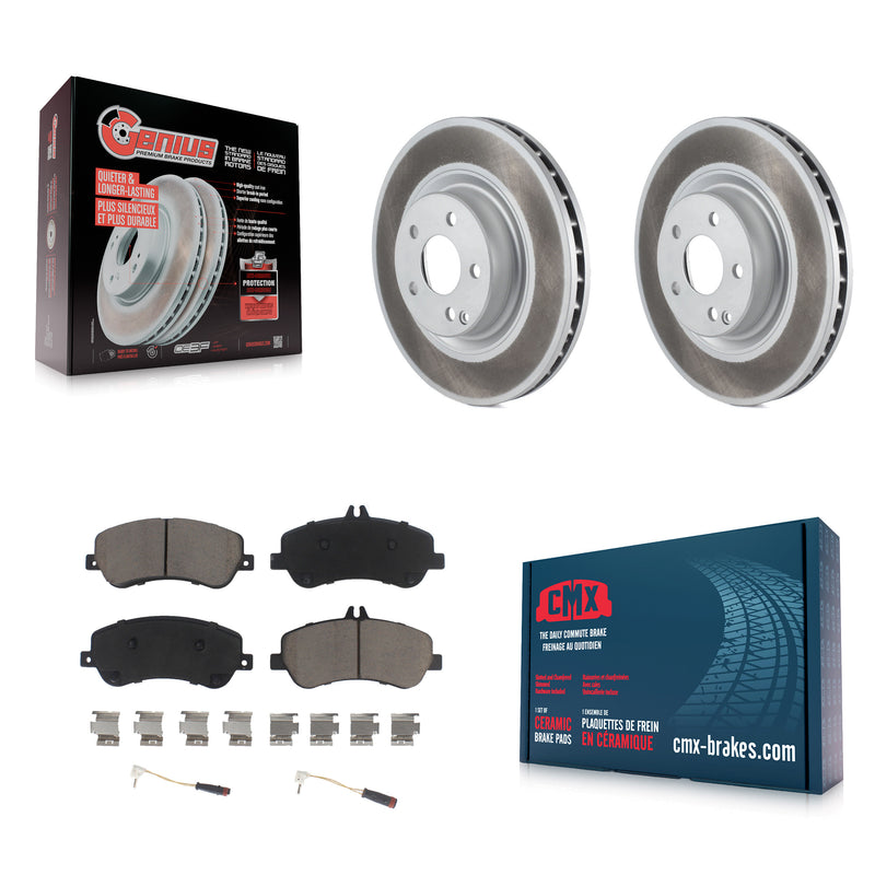 Transit Auto KGC-100590 Disc Brake Kit for 2010-2015 Mercedes-Benz GLK250, Mercedes-Benz GLK350 - Front