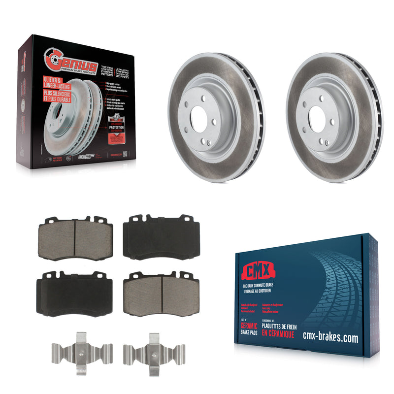 Transit Auto KGC-100591 Disc Brake Kit for 2003-2012 Mercedes-Benz CLS550, Mercedes-Benz E350 and More - Front