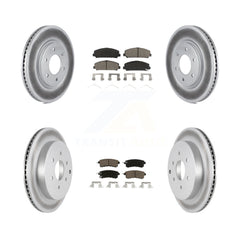 Transit Auto KGC-100599 Disc Brake Kit for 2011-2024 Nissan Armada, INFINITI QX80, INFINITI QX56 - Front and Rear