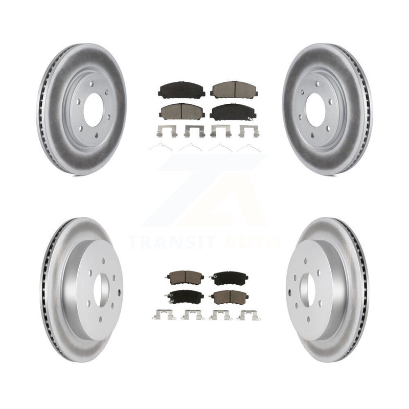 Transit Auto KGC-100599 Disc Brake Kit for 2011-2024 Nissan Armada, INFINITI QX80, INFINITI QX56 - Front and Rear