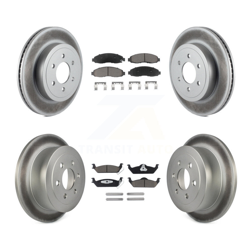 Transit Auto KGC-100600 Disc Brake Kit for 2003-2004 Dodge Dakota - Front and Rear