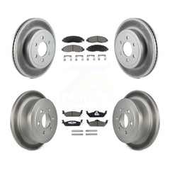 Transit Auto KGC-100600 Disc Brake Kit for 2003-2004 Dodge Dakota - Front and Rear