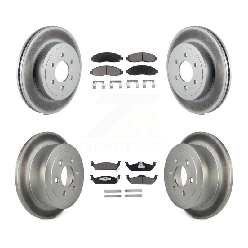 Transit Auto KGC-100600 Disc Brake Kit for 2003-2004 Dodge Dakota - Front and Rear