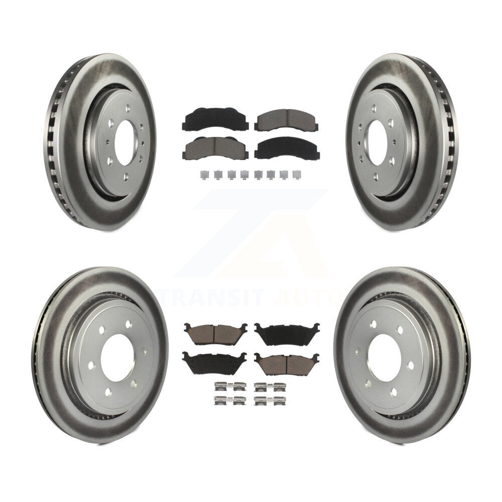 Transit Auto KGC-100605 Disc Brake Kit for 2015-2017 Ford F-150 - Front and Rear