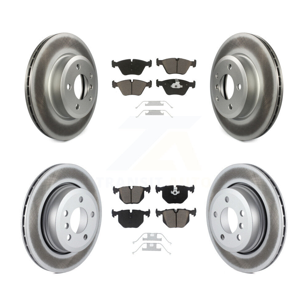 Transit Auto KGC-100606 Disc Brake Kit for 2004-2010 BMW X3 - Front and Rear