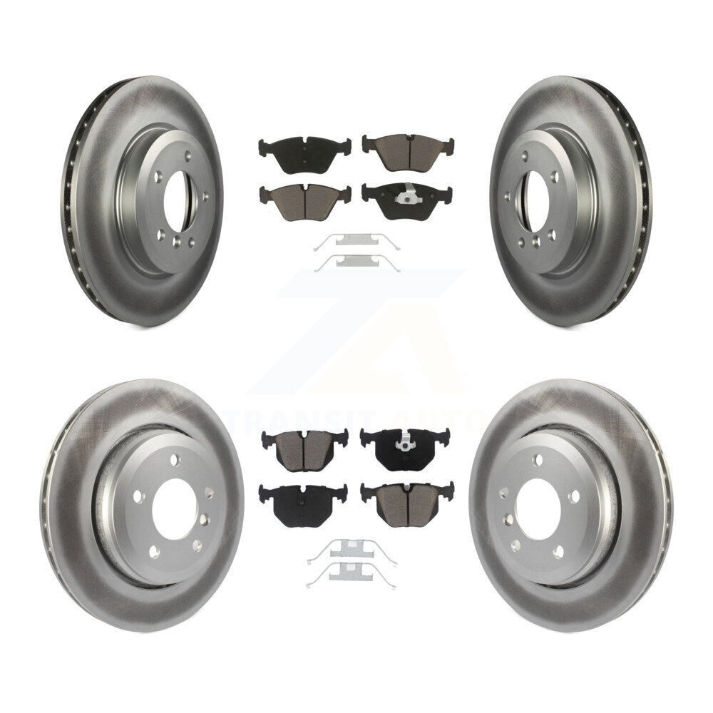 Transit Auto KGC-100608 Disc Brake Kit for 2001-2006 BMW 330Ci, BMW 330i, BMW 330xi - Front and Rear