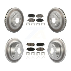 Transit Auto KGC-100609 Disc Brake Kit for 2014-2015 Kia Sorento - Front and Rear