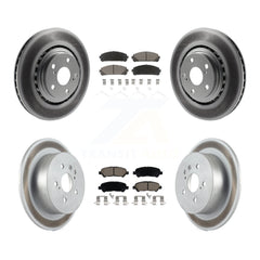 Transit Auto KGC-100612 Disc Brake Kit for 2008-2013 Toyota Highlander - Front and Rear
