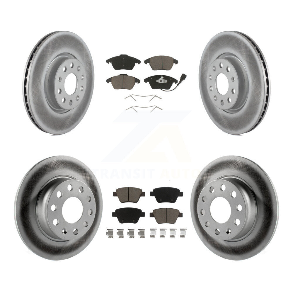 Transit Auto KGC-100616 Disc Brake Kit for 2011-2015 Volkswagen Beetle, Volkswagen GTI - Front and Rear