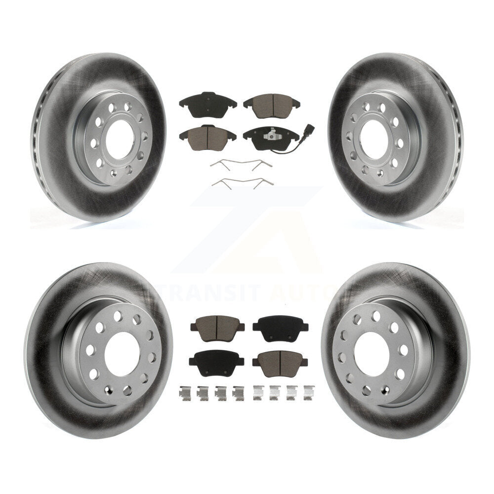 Transit Auto KGC-100617 Disc Brake Kit for 2013-2016 Volkswagen Beetle - Front and Rear