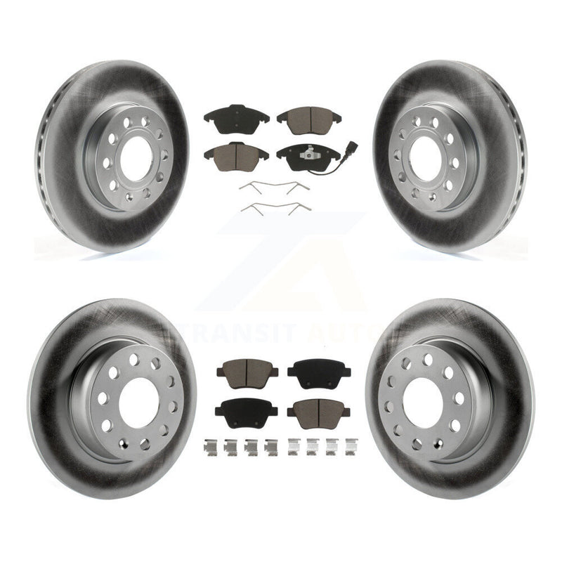 Transit Auto KGC-100617 Disc Brake Kit for 2013-2016 Volkswagen Beetle - Front and Rear
