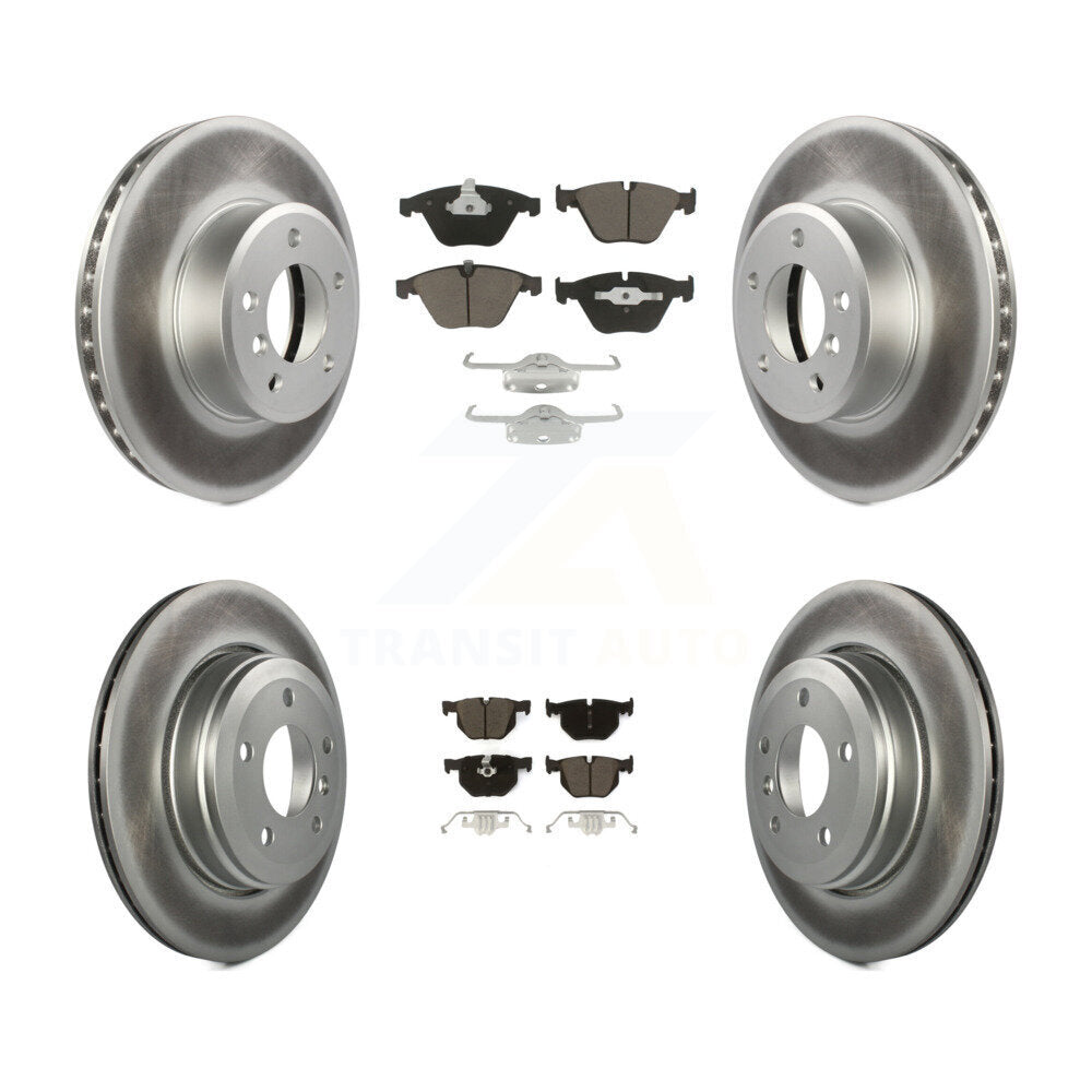 Transit Auto KGC-100623 Disc Brake Kit for 2004-2009 BMW 528i, BMW 525i, BMW 530i - Front and Rear