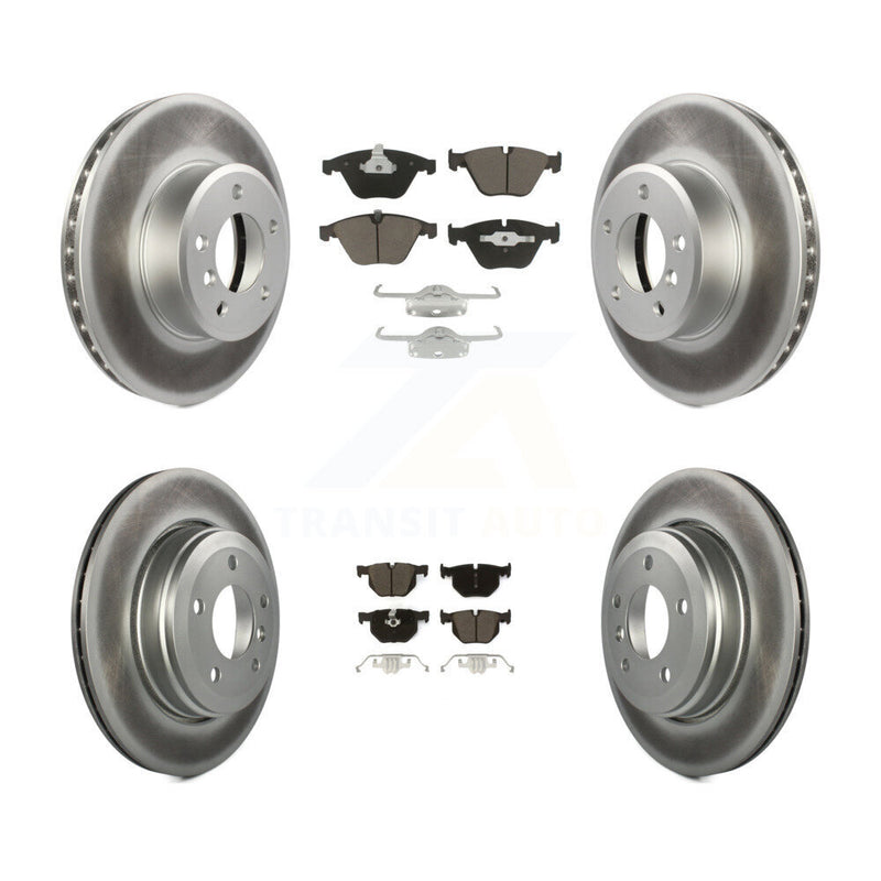 Transit Auto KGC-100623 Disc Brake Kit for 2004-2009 BMW 528i, BMW 525i, BMW 530i - Front and Rear