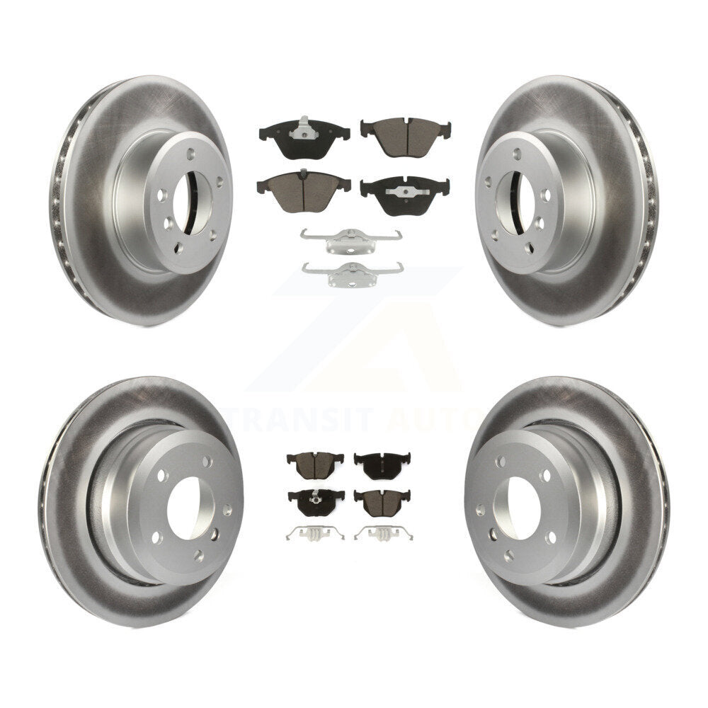 Transit Auto KGC-100624 Disc Brake Kit for 2006-2010 BMW 528i, BMW 528i xDrive and More - Front and Rear