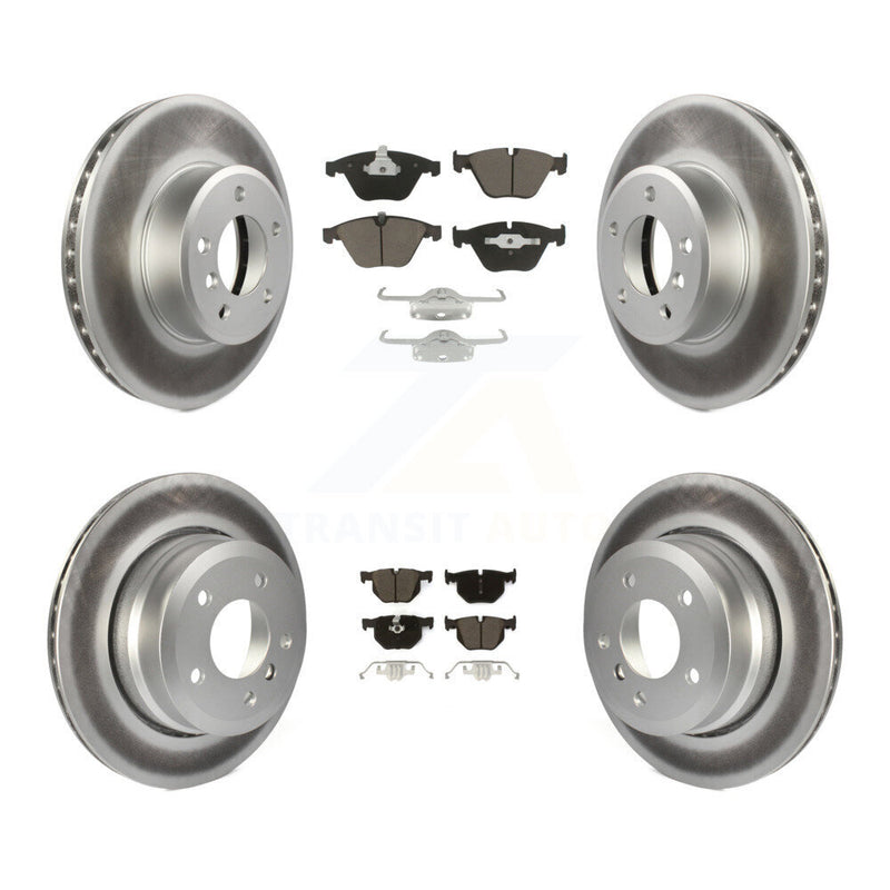 Transit Auto KGC-100624 Disc Brake Kit for 2006-2010 BMW 528i, BMW 528i xDrive and More - Front and Rear