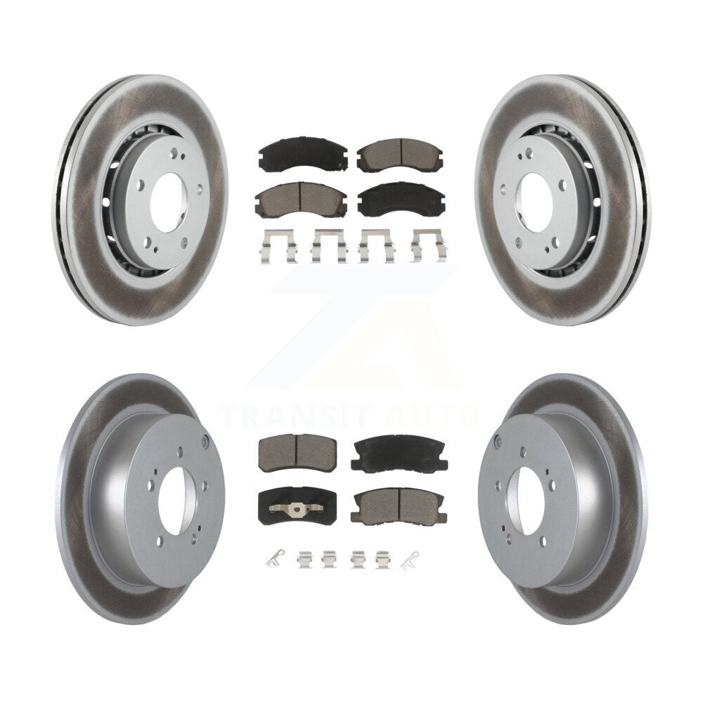 Transit Auto KGC-100625 Disc Brake Kit for 2009-2015 Mitsubishi Lancer - Front and Rear