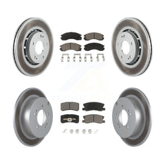 Transit Auto KGC-100625 Disc Brake Kit for 2009-2015 Mitsubishi Lancer - Front and Rear