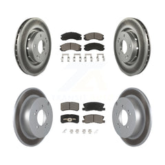 Transit Auto KGC-100626 Disc Brake Kit for 2009 Mitsubishi Lancer - Front and Rear