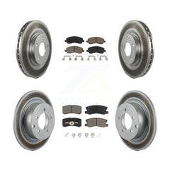 Transit Auto KGC-100627 Disc Brake Kit for 2007-2017 Mitsubishi Lancer, Mitsubishi Outlander and More - Front and Rear