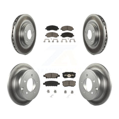 Transit Auto KGC-100630 Disc Brake Kit for 2007-2017 Chrysler 200, Dodge Caliber and More - Front and Rear