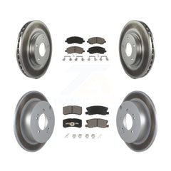 Transit Auto KGC-100631 Disc Brake Kit for 2007-2013 Mitsubishi Outlander - Front and Rear