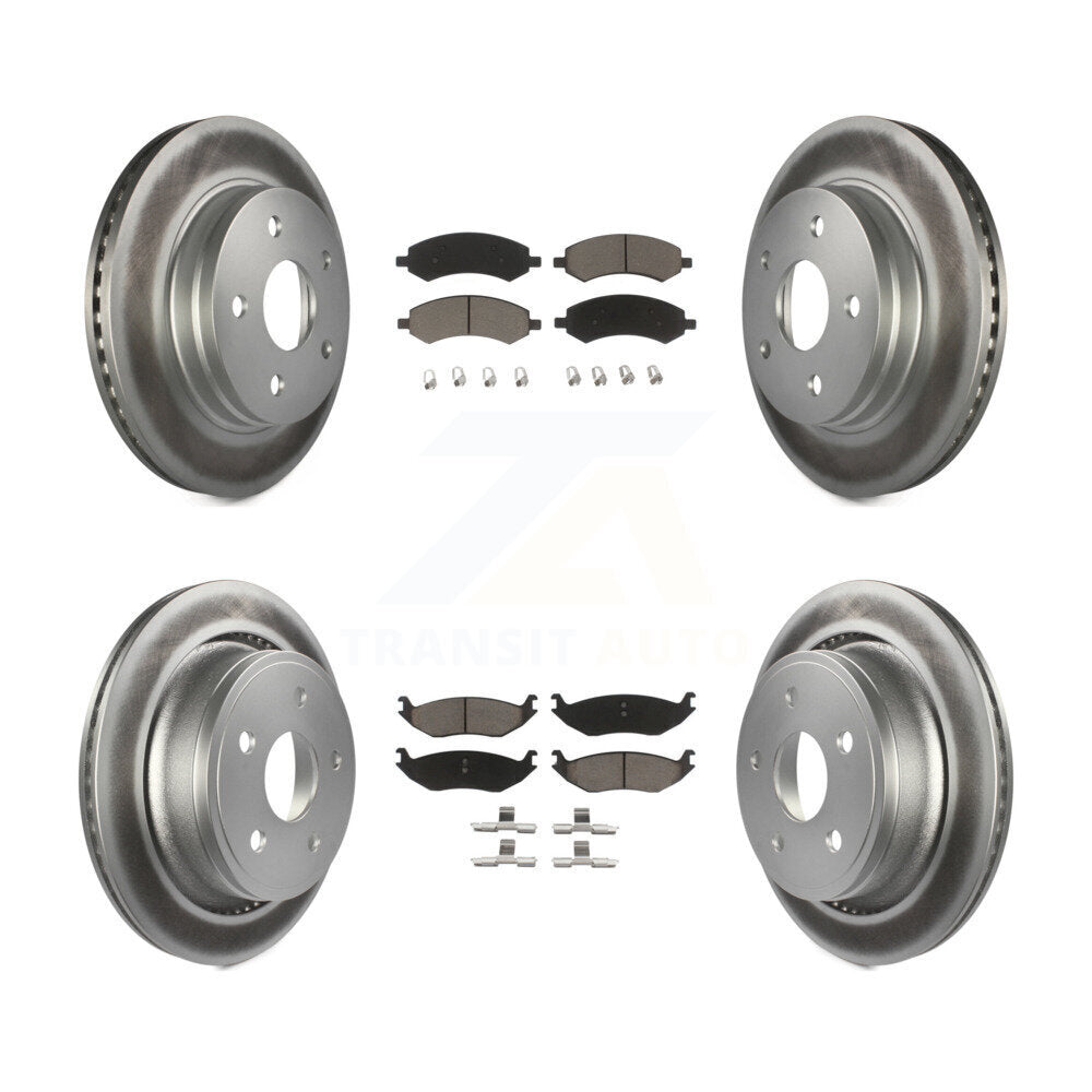 Transit Auto KGC-100634 Disc Brake Kit for 2006-2023 Ram 1500 Classic, Ram 1500 and More - Front and Rear