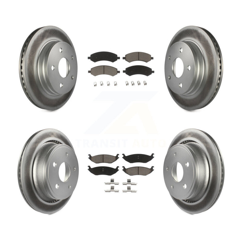 Transit Auto KGC-100634 Disc Brake Kit for 2006-2023 Ram 1500 Classic, Ram 1500 and More - Front and Rear