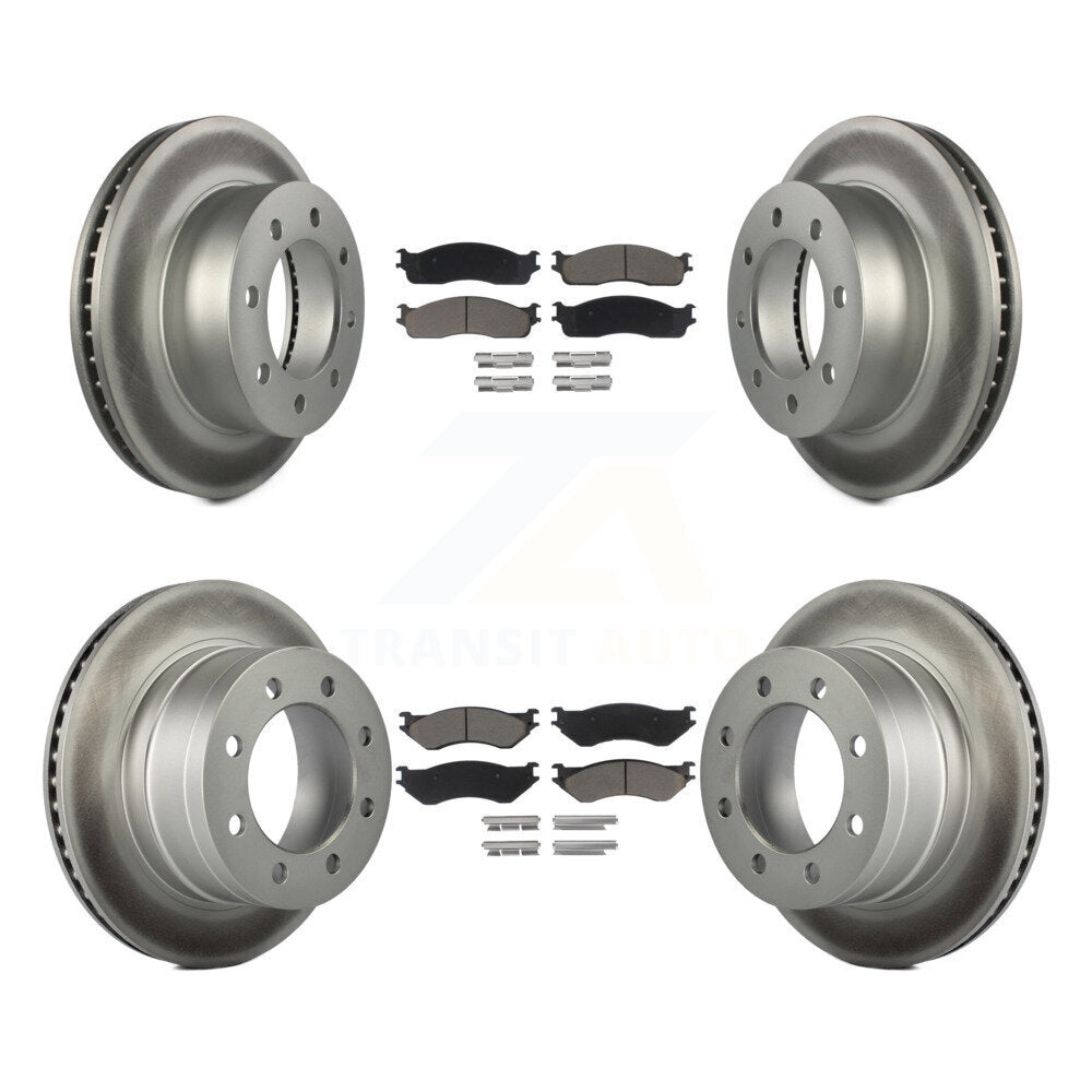 Transit Auto KGC-100635 Disc Brake Kit for 2003-2008 Dodge Ram 1500, Dodge Ram 2500, Dodge Ram 3500 - Front and Rear