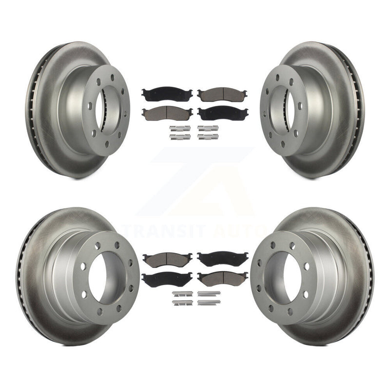 Transit Auto KGC-100635 Disc Brake Kit for 2003-2008 Dodge Ram 1500, Dodge Ram 2500, Dodge Ram 3500 - Front and Rear