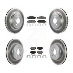 Transit Auto KGC-100638 Disc Brake Kit for 2005-2023 Dodge Challenger, Dodge Charger and More - Front and Rear