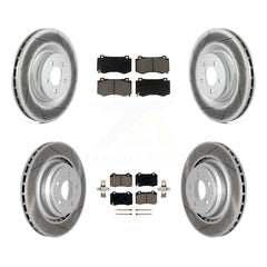 Transit Auto KGC-100641 Disc Brake Kit for 2005-2023 Dodge Challenger, Dodge Charger and More - Front and Rear
